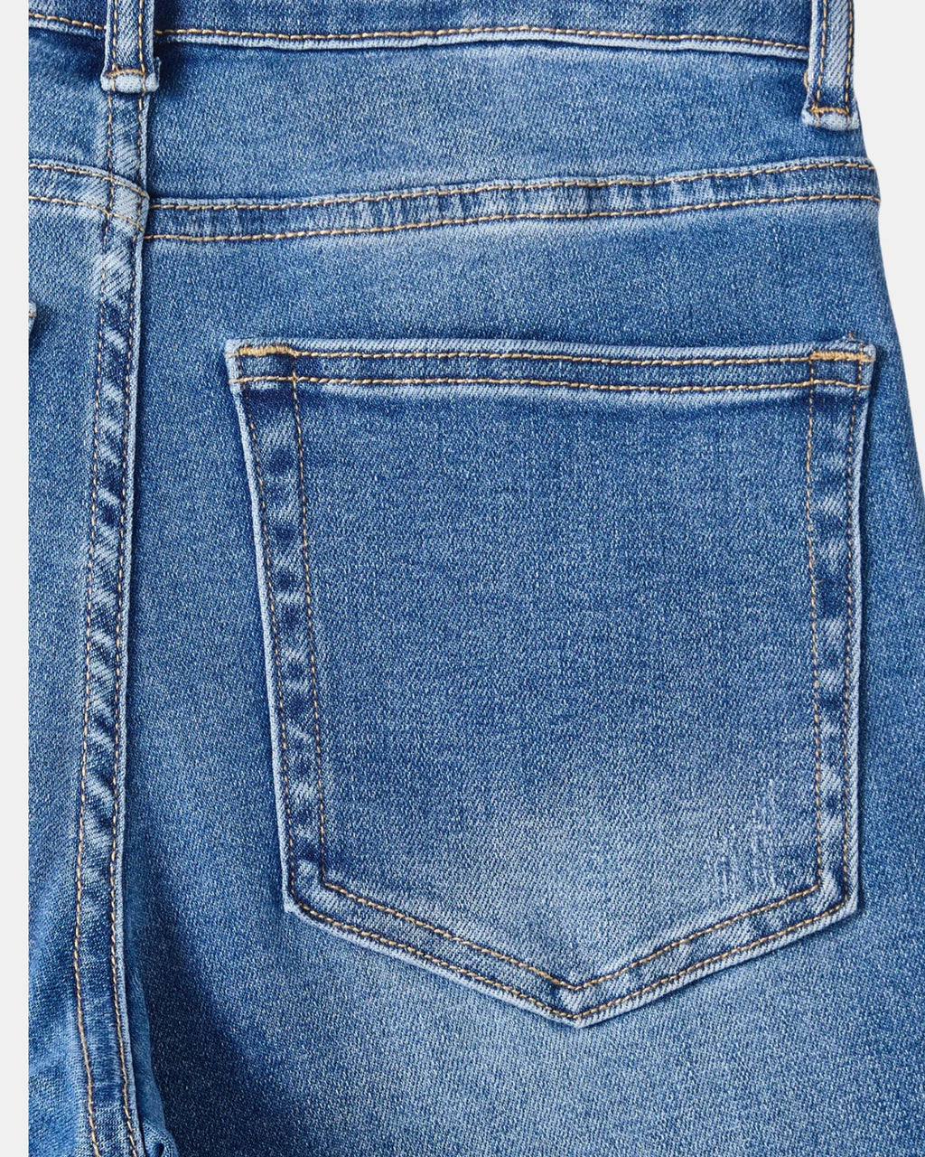 Mid-Low Rise Wide Leg Jeans